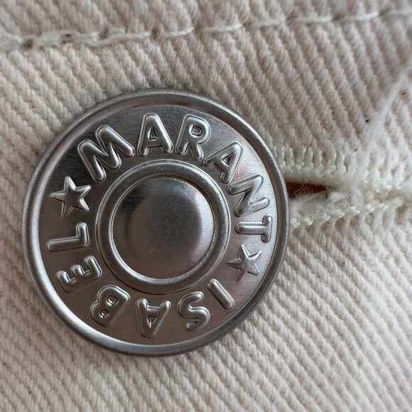 Isabel Marant Étoile Dilirok Pants in Light Beige Shade  Size 36 (USA 4 )NWT - Picture 10 of 15